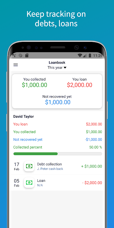 SmartMoney - Personal money management  Screenshot 3