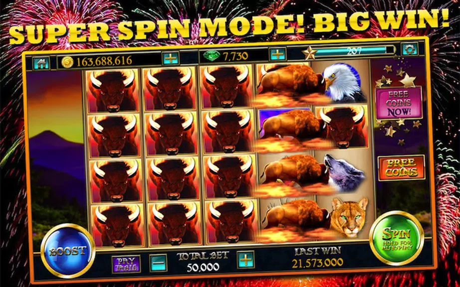 Slots™ Buffalo King - Free Casino Slot Machines  Screenshot 4