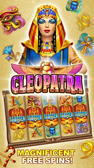 Egyptian Queen Casino Slots!  Screenshot 1