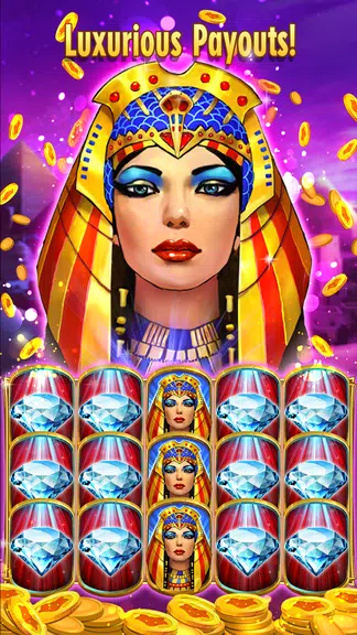 Egyptian Queen Casino Slots!  Screenshot 3