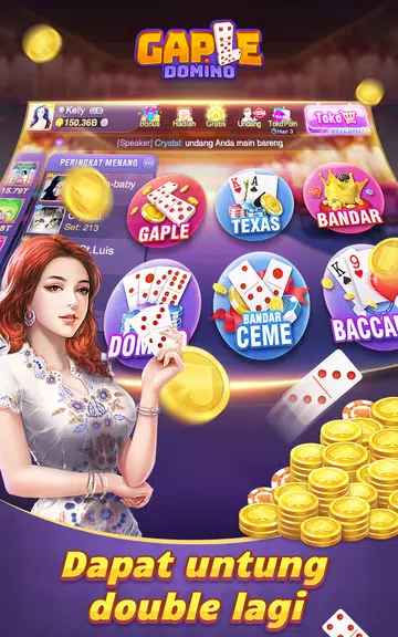 Domino Gaple online:DominoGaple Free  Screenshot 1