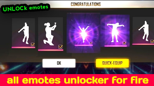 emote unlocker : ff fire ffh4x  Screenshot 2