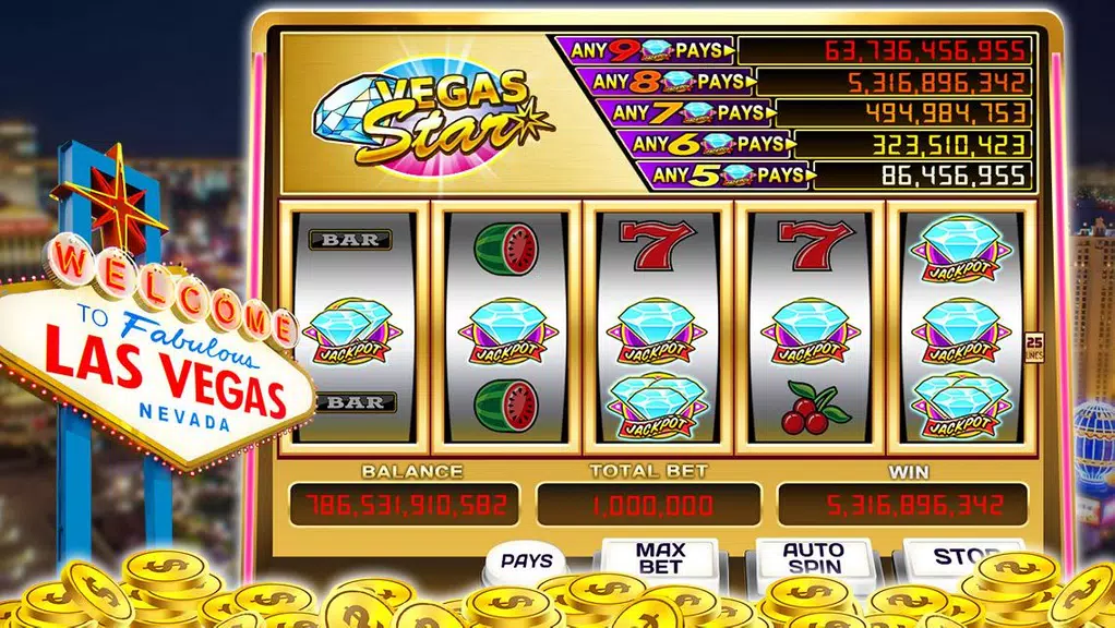 Old Time Vegas Slots-Free Slot  Screenshot 1