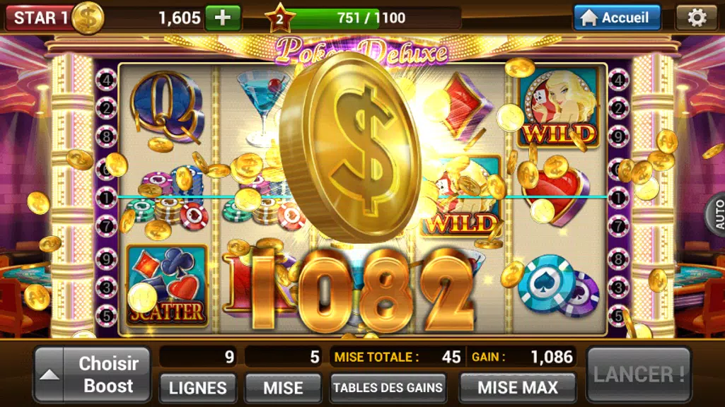 Slots Deluxe - Français  Screenshot 1