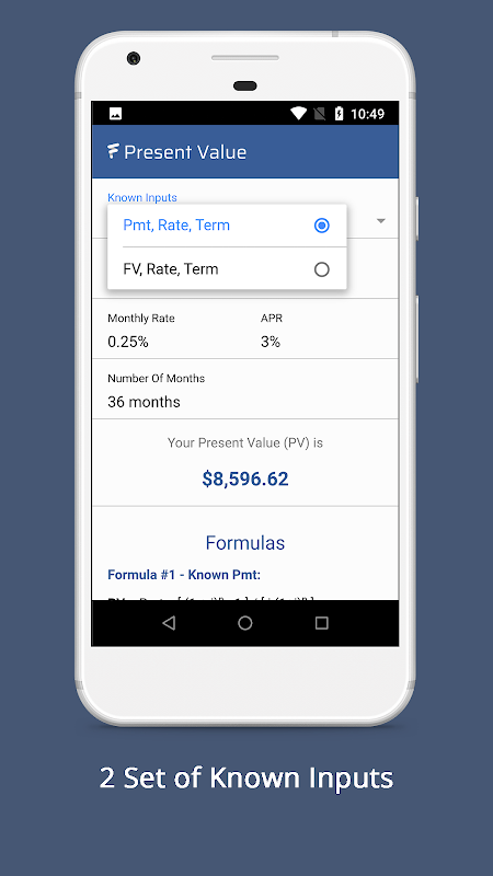 Present Value Calculator - PV Formula  Screenshot 3