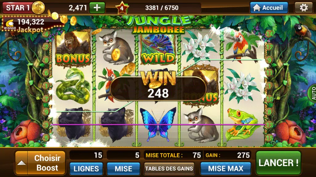 Slots Deluxe - Français  Screenshot 3