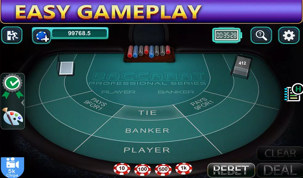 Baccarat - Win Your Bets  Screenshot 3