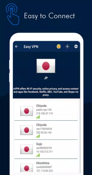 Easy VPN: Secure VPN, Free VPN Proxy master  Screenshot 2