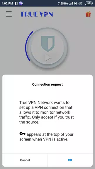 True VPN Network / Free Vip IP 2019  Screenshot 1