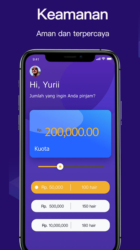 Tunai Pinjaman - Pinjam Uang Dana cepat online  Screenshot 2