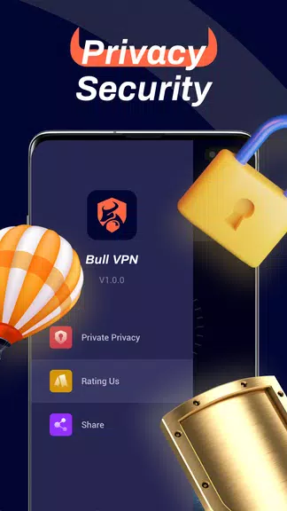 Bull VPN - Super Fast Proxy  Screenshot 4