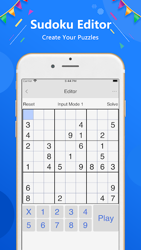 Sudoku - sudoku master's puzzle library  Screenshot 1