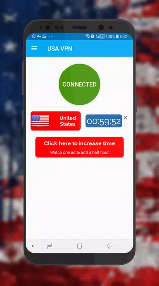 USA VPN  - Unlimited , Free  Screenshot 3