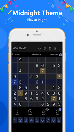 Sudoku - sudoku master's puzzle library  Screenshot 3