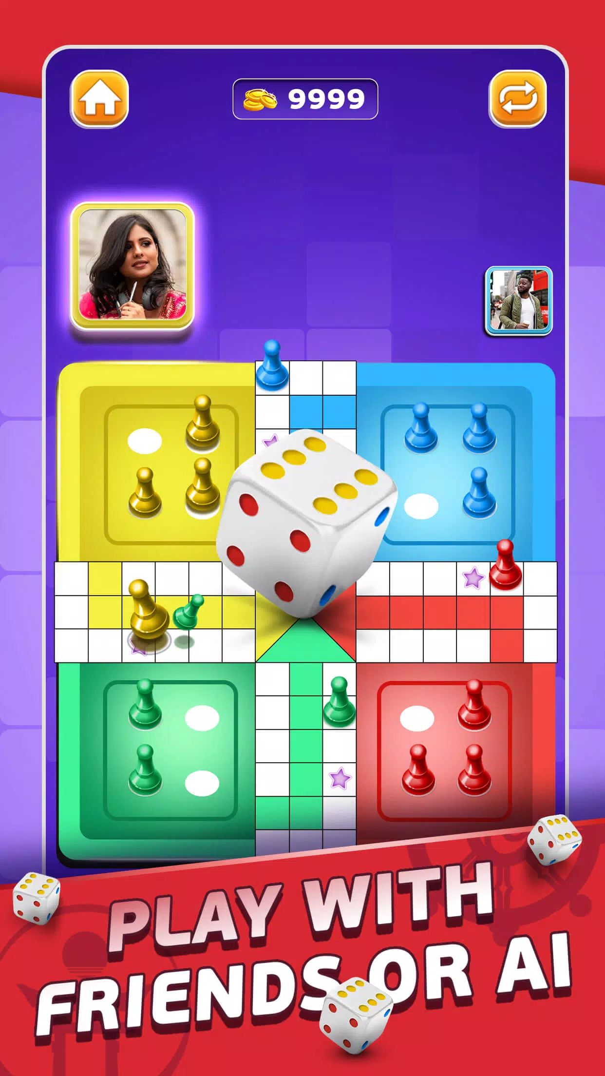 Ludo God : BOARD GAMES  Screenshot 3