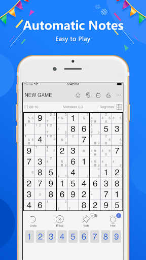 Sudoku - sudoku master's puzzle library  Screenshot 4