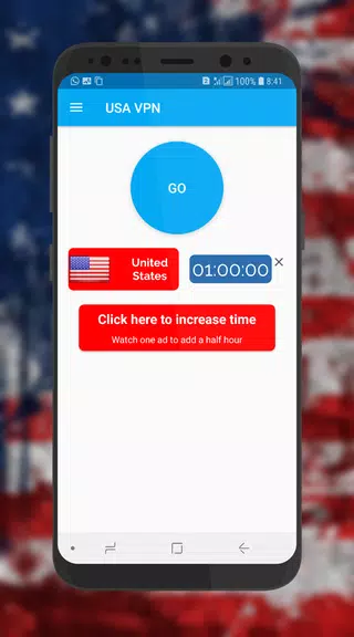 USA VPN  - Unlimited , Free  Screenshot 2