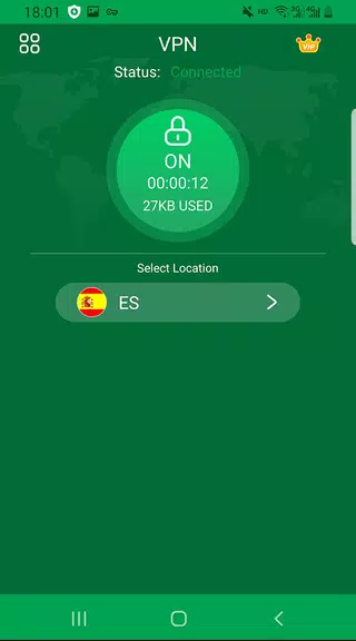 GTG Green VPN-Fast Free Proxy  Screenshot 3