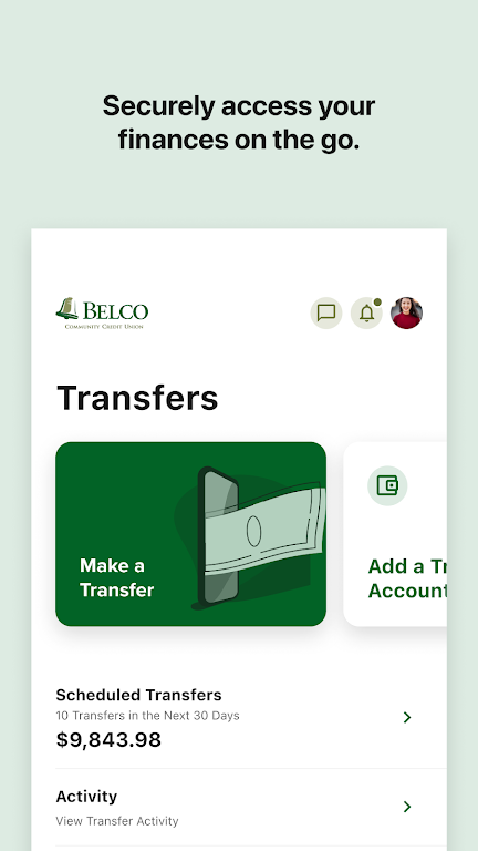 Belco CU Money Manager  Screenshot 2