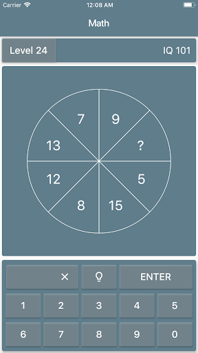 Math Riddles: IQ Test  Screenshot 1