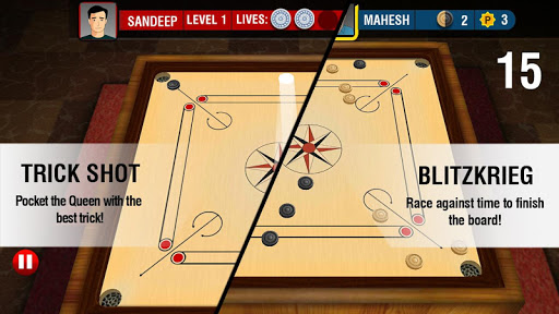 Real Carrom 3D : Multiplayer  Screenshot 4