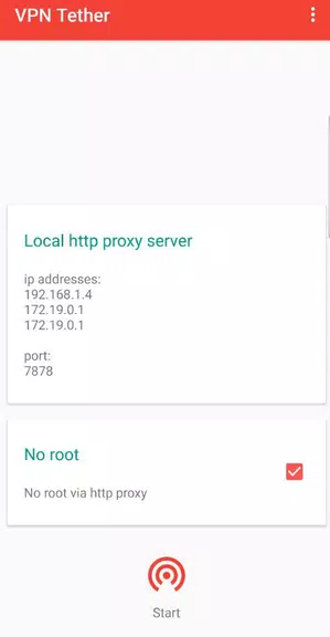 VPN Tether (share VPN connecti  Screenshot 2