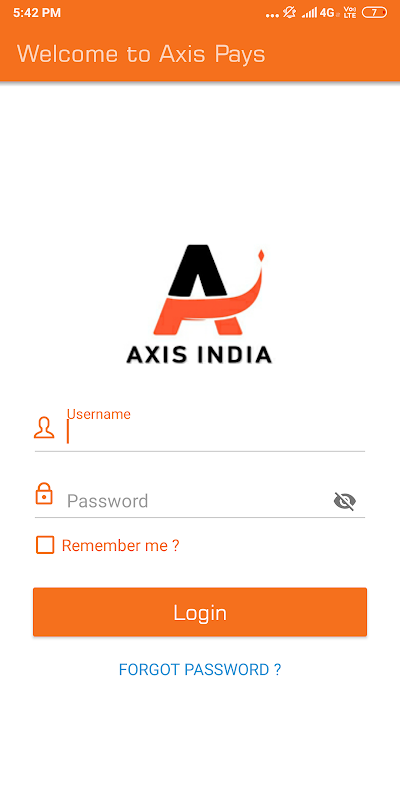 Axis Pays  Screenshot 1