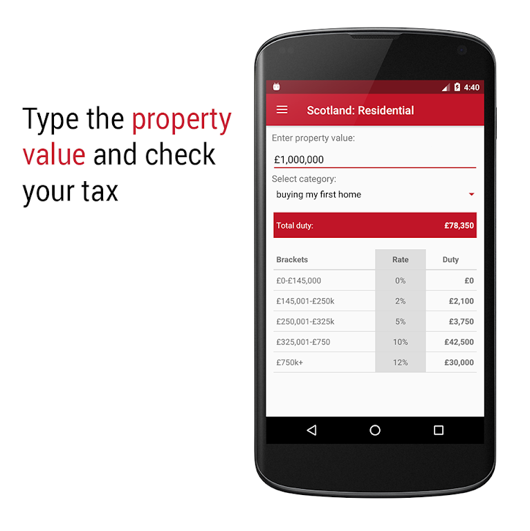 Stamp Duty Calculator UK  Screenshot 4