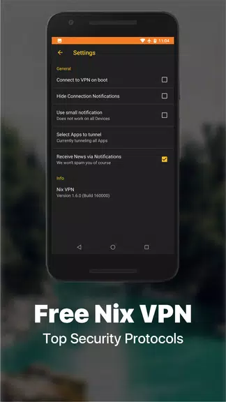 Fast And Free Vpn فیلترشکن قوی،رایگان NiX VPN  Screenshot 4