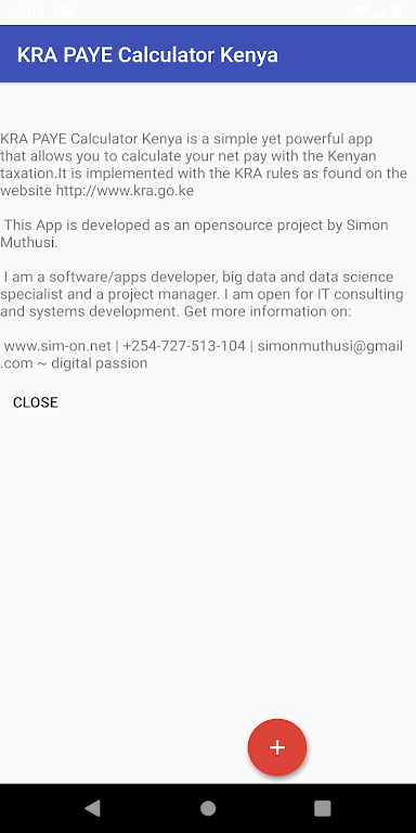 KRA PAYE Tax Calculator Kenya  Screenshot 3