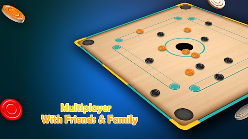 Real Carrom Club 3D  Screenshot 1