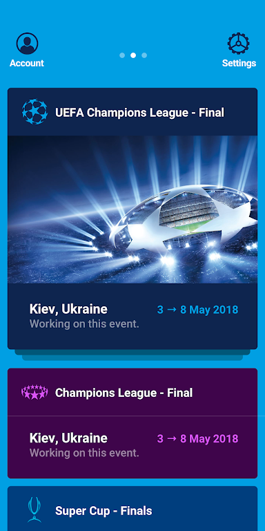 UEFA Go  Screenshot 2