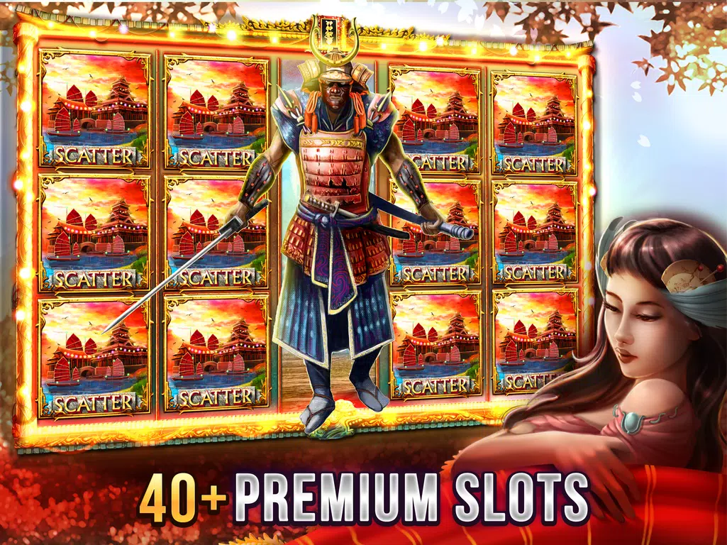 Vegas Casino Slots - Samurai  Screenshot 1