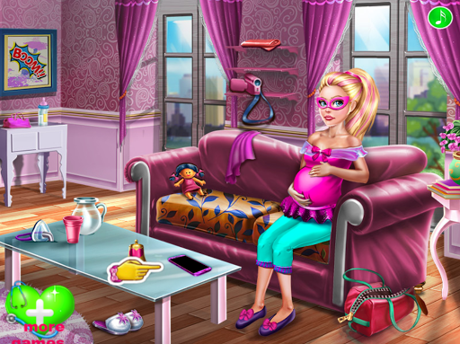 super Doll Twins Birth - Pregnant game  Screenshot 1