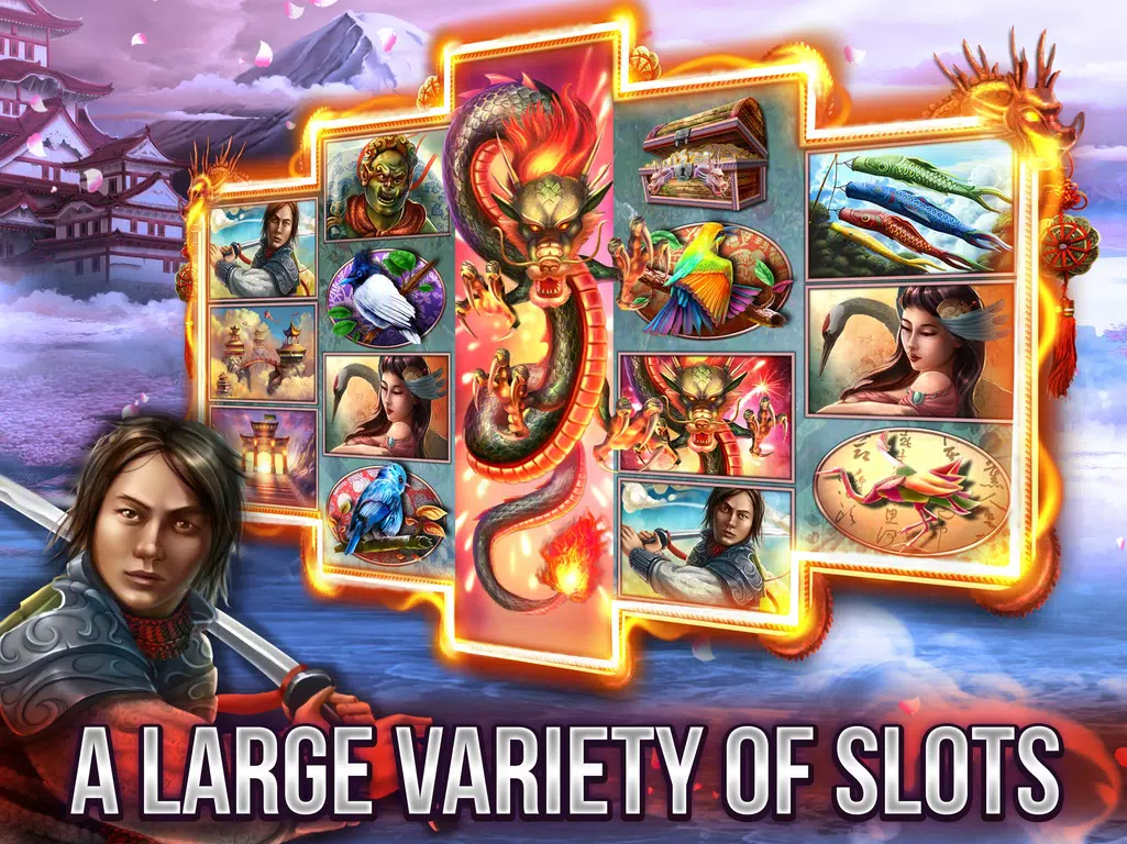 Vegas Casino Slots - Samurai  Screenshot 2