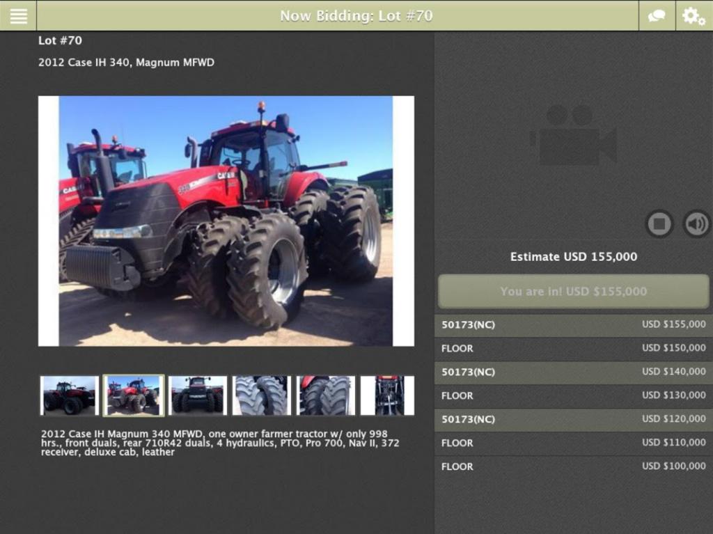 Orr Auctioneers Bidding App  Screenshot 3