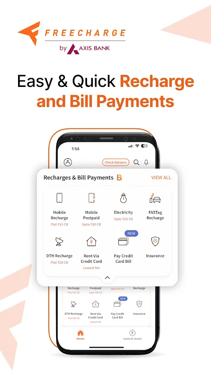 Freecharge UPI & Credit Card  Screenshot 2