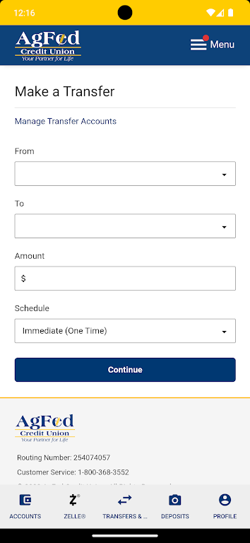 AgFed Credit Union  Screenshot 4