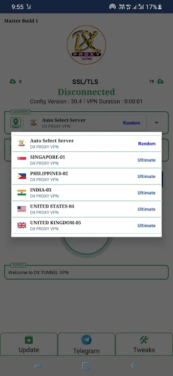 DX PROXY VPN  Screenshot 3