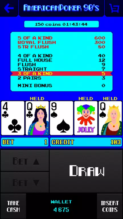 American Poker 90's Casino  Screenshot 2