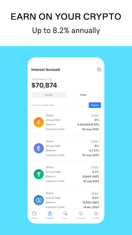 CoinLoan: Сrypto & Fiat Loans  Screenshot 4