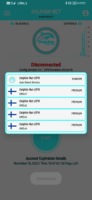 Dolphin Net VPN  Screenshot 2