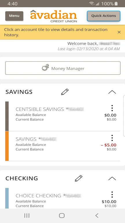 Avadian Credit Union  Screenshot 4