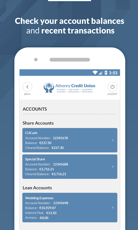 Athenry Credit Union  Screenshot 2