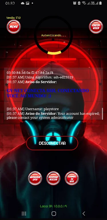 CYBORG NET VPN  Screenshot 2