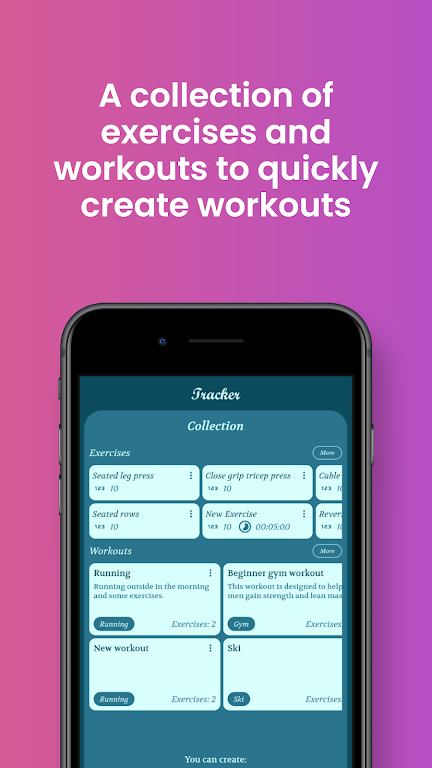 Tracker: Your sport assistant  Screenshot 2