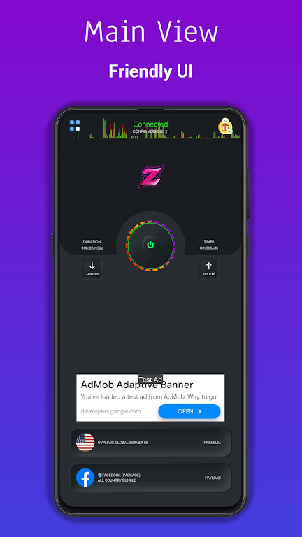 ZOEY VPN: fast & secure  Screenshot 1