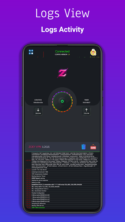 ZOEY VPN: fast & secure  Screenshot 2