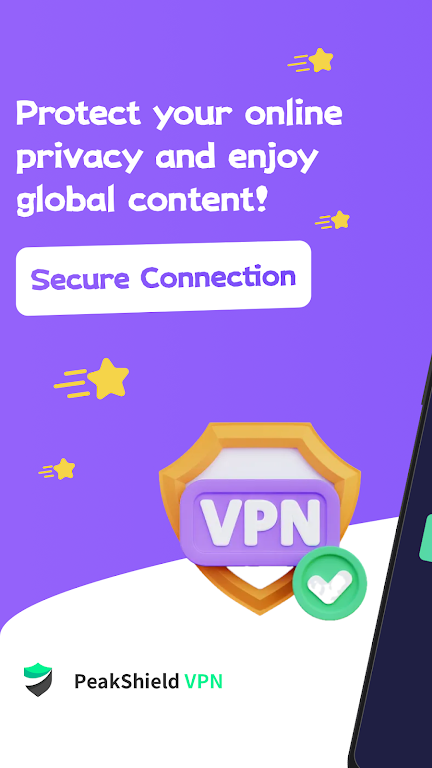 PeakShield VPN  Screenshot 1