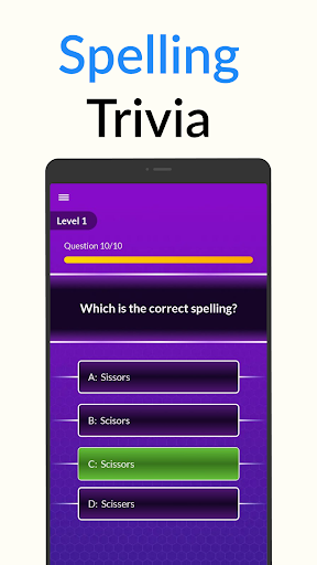 Spelling Quiz: Spell the words  Screenshot 1